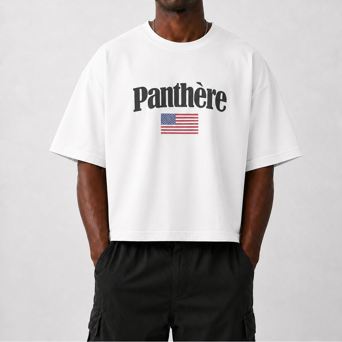 PANTHÉRE NATION TEE - WHT